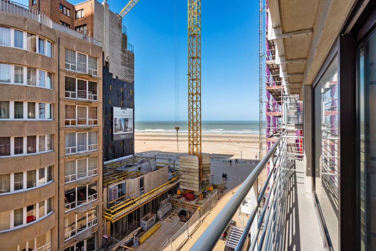 Hyper-Luxeappartement, Zeezicht, Centrum, Airco, Optie Hotelservices Oostende Eksteriør billede